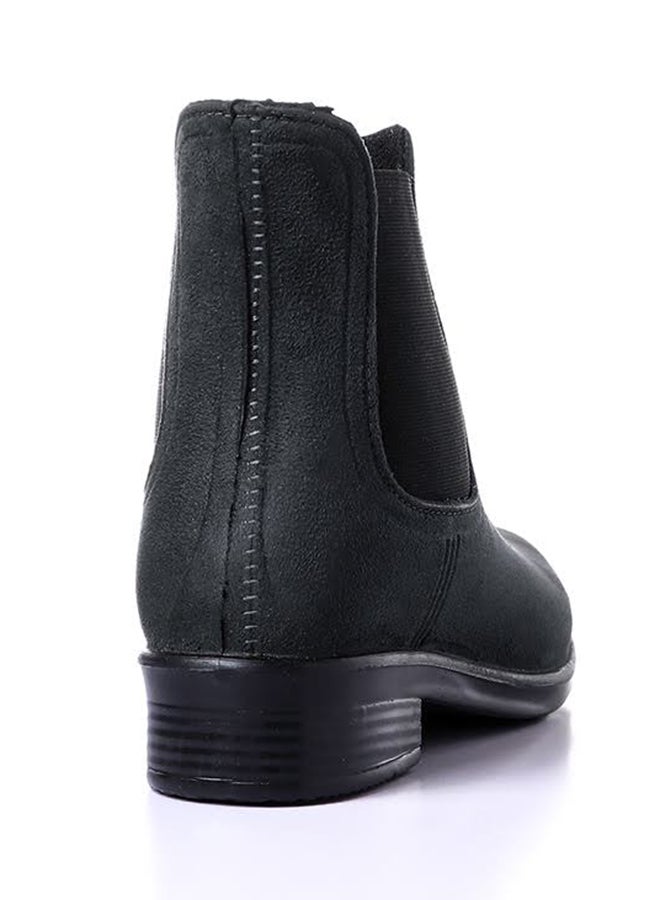 Levent - Suede Chelsea Ankle Boot Black - Image 1