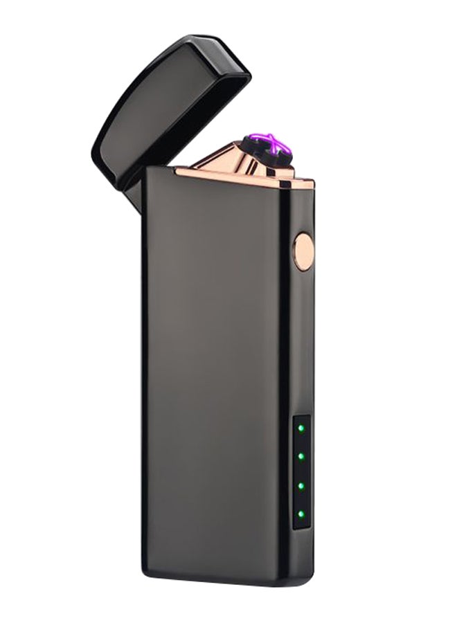 Double ARC USB Rechargeable Cigarette Lighter Black/Rose Gold