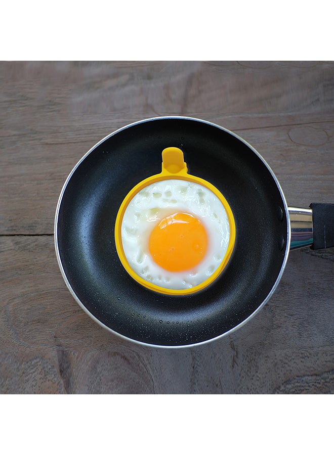 Amal 1 Piece Silicone Egg Rings Yellow - Image 1