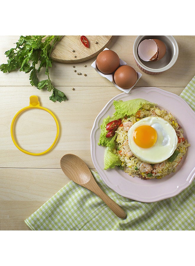 Amal 1 Piece Silicone Egg Rings Yellow - Image 3