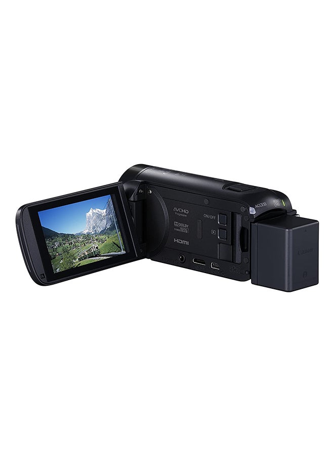 Canon - LEGRIA HF R806 2MP 1080P HD 57x Zoom Digital Camcorder - Image 1