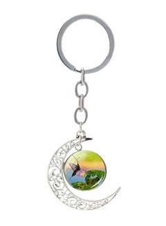Crescent Moon Shaped Keychain