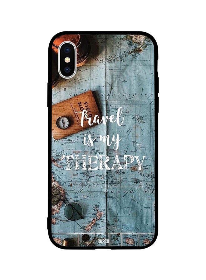 CIELITO Skin Case Cover -for Apple iPhone XR Travel is My Therapy Travel is My Therapy