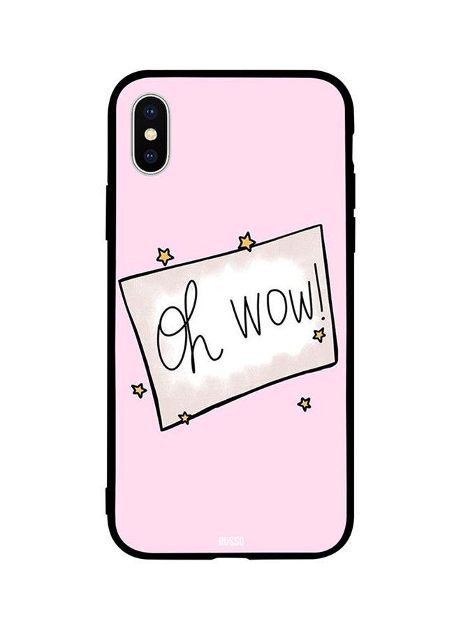 Skin Case Cover -for Apple iPhone XR Oh Wow Oh Wow