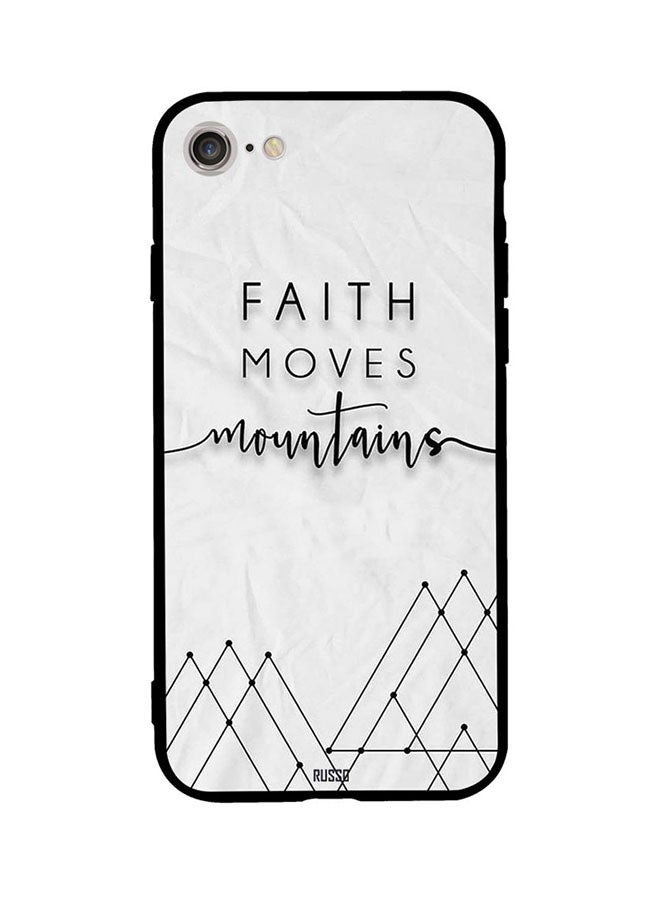 CIELITO Skin Case Cover -for Apple iPhone 7 Faith Moves Mountains Faith Moves Mountains