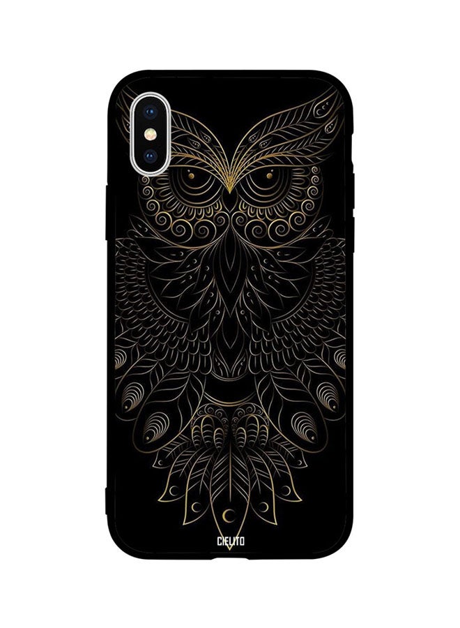 CIELITO Skin Case Cover -for Apple iPhone XR Modern Flora Owl Art Modern Flora Owl Art