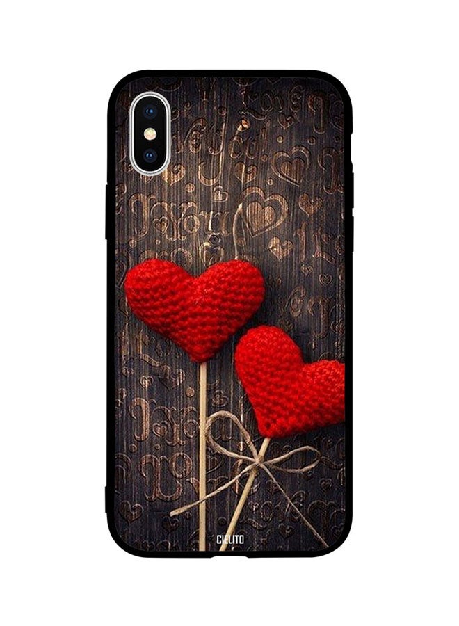CIELITO Skin Case Cover -for Apple iPhone XR Heart Sticks Heart Sticks
