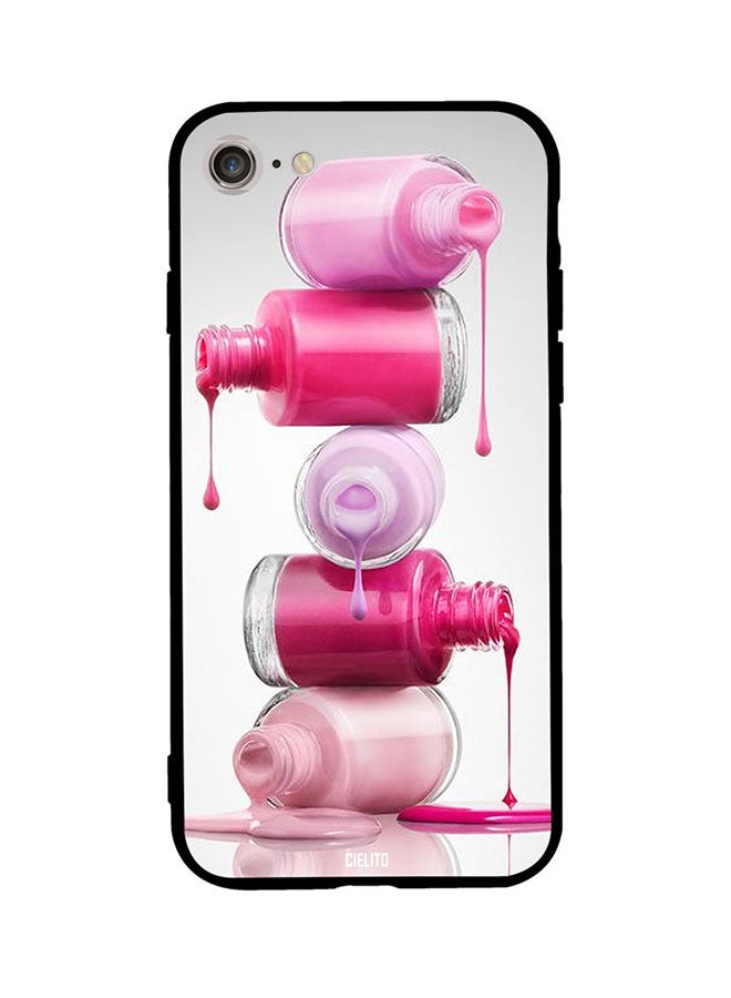 RUSSO Skin Case Cover -for Apple iPhone 7 Nailpaint Bottles Nailpaint Bottles 