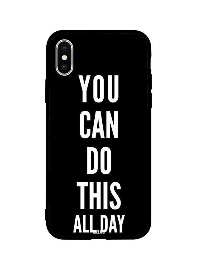 Skin Case Cover -for Apple iPhone XR You Can Do This All Day You Can Do This All Day