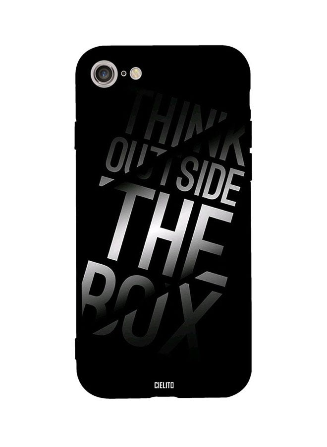 RUSSO Skin Case Cover -for Apple iPhone 7 Think Outside The Box Think Outside The Box 
