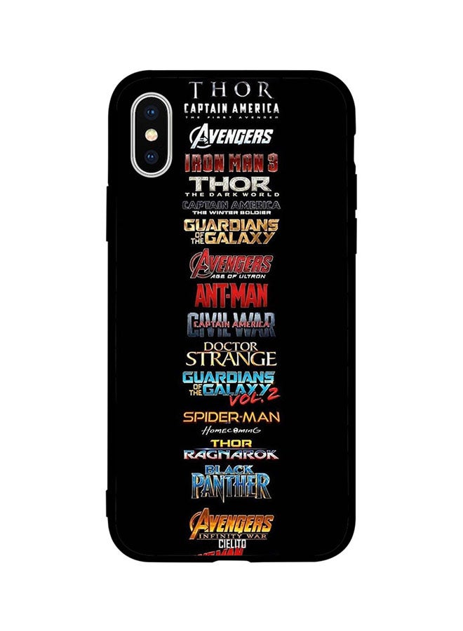 CIELITO Skin Case Cover -for Apple iPhone XR All Marvel Movies All Marvel Movies