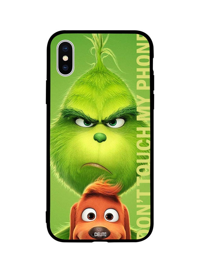 CIELITO Skin Case Cover -for Apple iPhone XR Cartoon Dont Touch My Phone Cartoon Dont Touch My Phone