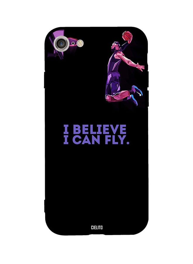 RUSSO Skin Case Cover -for Apple iPhone 7 I Believe I Can Fly I Believe I Can Fly