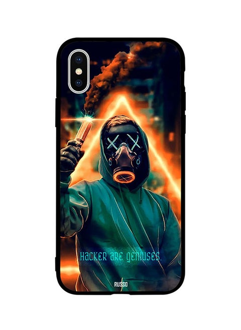 Skin Case Cover -for Apple iPhone X Hacker Are Geniuses Hacker Are Geniuses