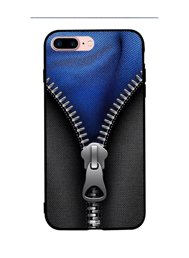 Protective Case Cover For Apple iPhone 7 Plus Zip Unzip