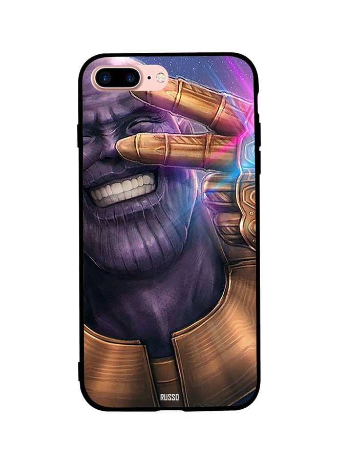 CIELITO Protective Case Cover For Apple iPhone 7 Plus Thanos Showing Victory Sign