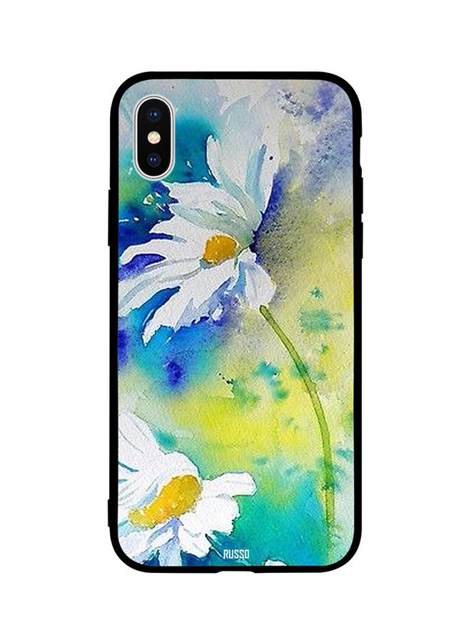 CIELITO Skin Case Cover -for Apple iPhone X Orchid Flower Painting Orchid Flower Painting