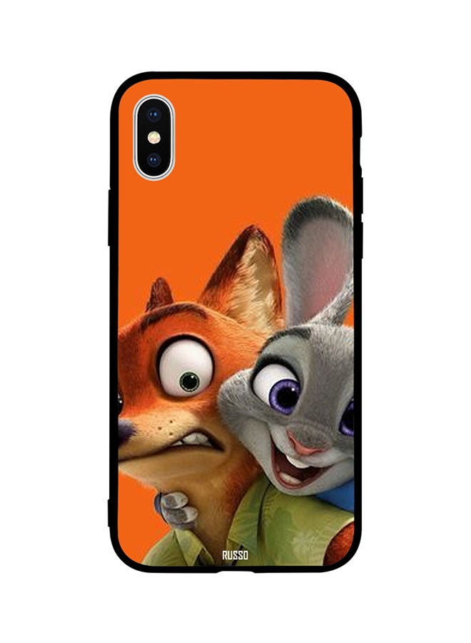 سيليتو Skin Case Cover -for Apple iPhone X Zootopia Funny Scene Zootopia Funny Scene