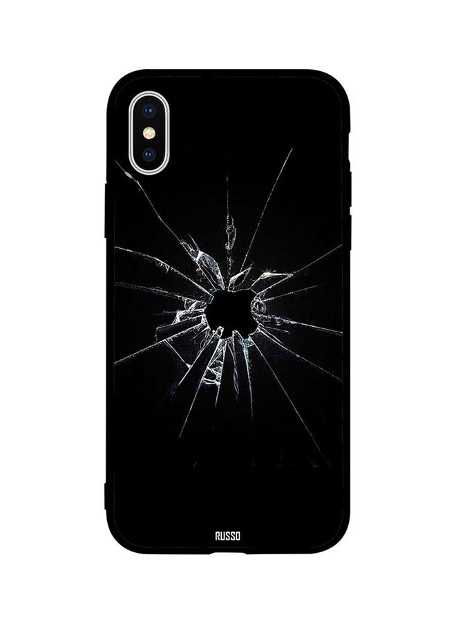 CIELITO Skin Case Cover -for Apple iPhone X Broken Glass Broken Glass