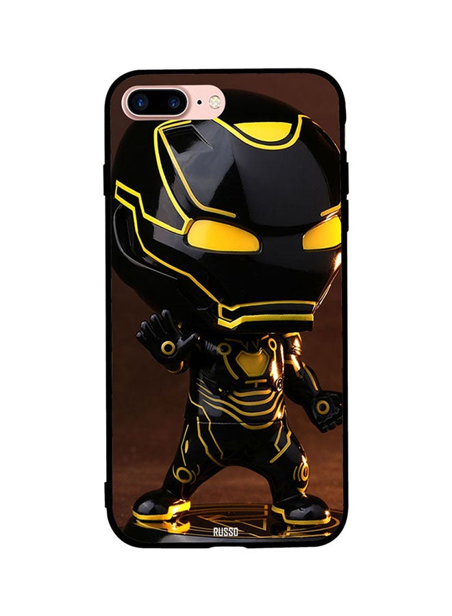 CIELITO Protective Case Cover For Apple iPhone 7 Plus Baby Iron Man Black Suit Posing