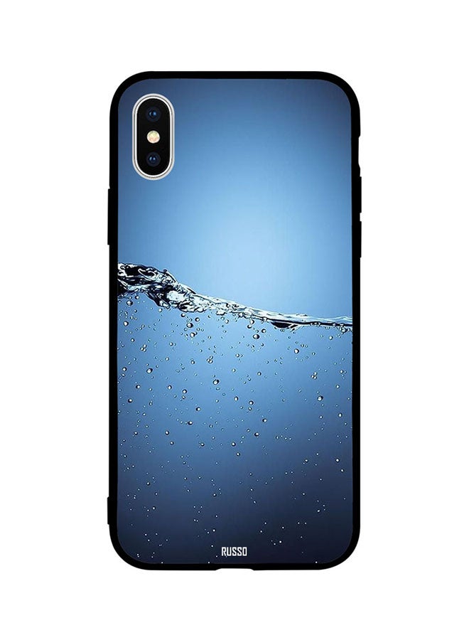 CIELITO Skin Case Cover -for Apple iPhone X Water Falling From Mid Sky Water Falling From Mid Sky