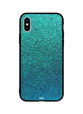 Skin Case Cover -for Apple iPhone X Blue Shiny Design Pattern Blue Shiny Design Pattern - v1583748543/N35374030A_1
