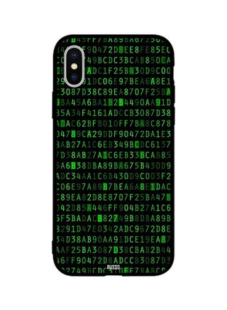 Skin Case Cover -for Apple iPhone X The Matrix Pattern The Matrix Pattern - v1583748548/N35374053A_1