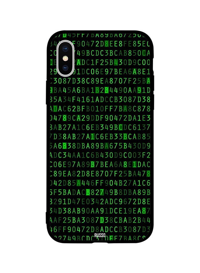 CIELITO Skin Case Cover -for Apple iPhone X The Matrix Pattern The Matrix Pattern 