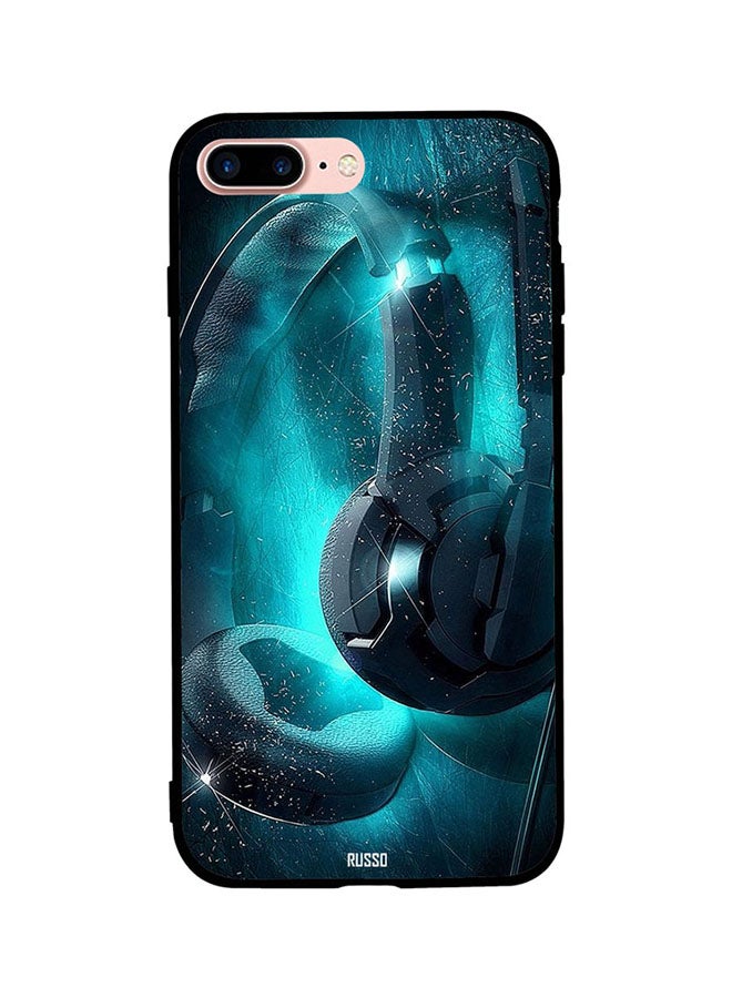 CIELITO Protective Case Cover For Apple iPhone 7 Plus Awesome Headphones Concept Art