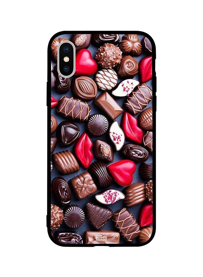 CIELITO Skin Case Cover -for Apple iPhone X Delicious Love Chocolates Delicious Love Chocolates