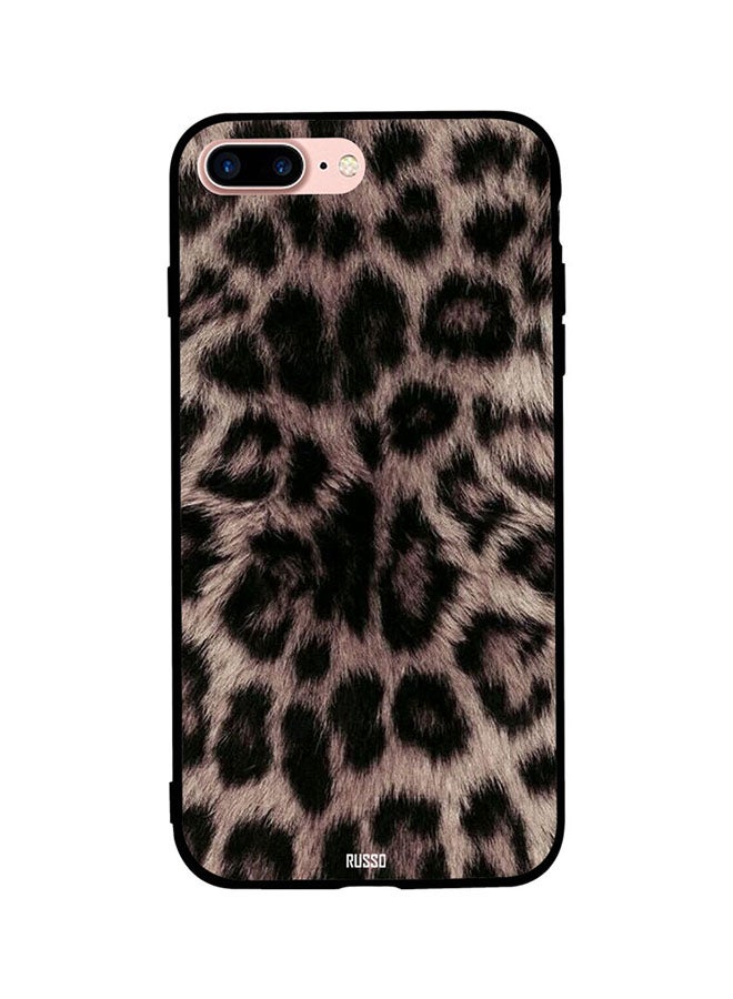 CIELITO Protective Case Cover For Apple iPhone 7 Plus Leopard Skin Pattern 