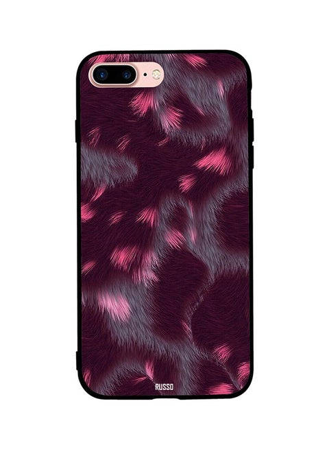 Protective Case Cover For Apple iPhone 7 Plus Velvet Soft Design Pattern