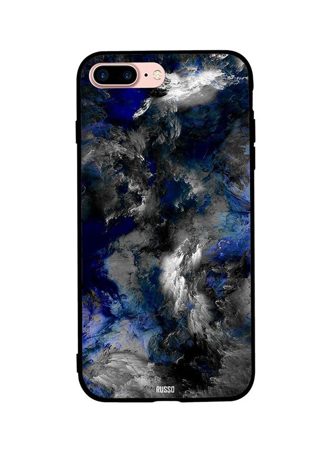 سيليتو غطاء حماية واق لهاتف أبل آيفون 7 بلس بطبعة لوحة فنية غير منتظمة