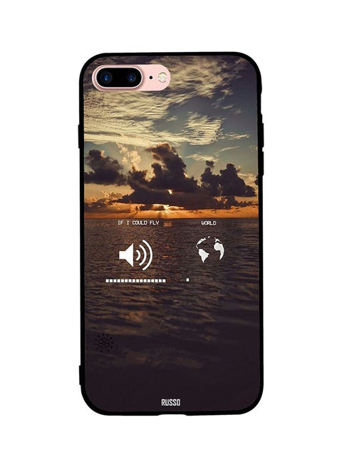 Protective Case Cover For Apple iPhone 7 Plus If I Could Fly World