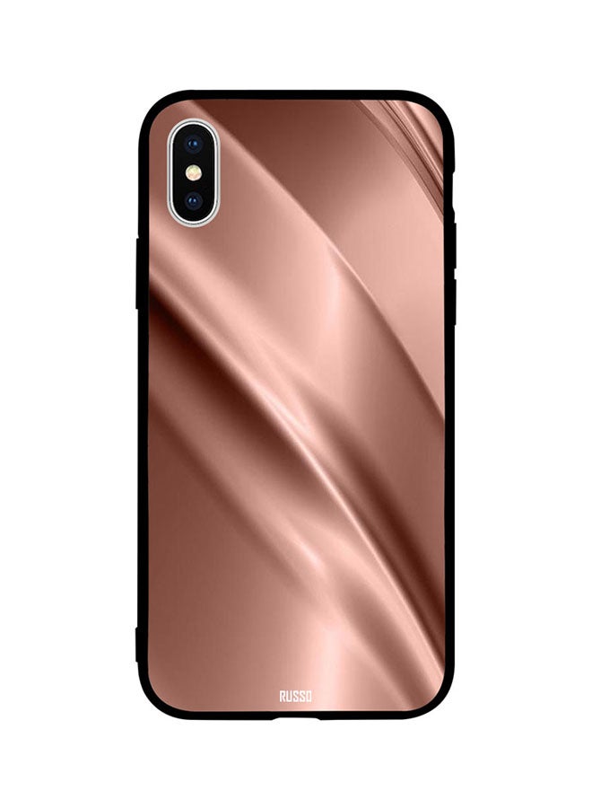 CIELITO Skin Case Cover -for Apple iPhone X Shiny Velvet Cloth Shiny Velvet Cloth