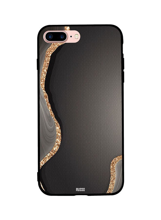 CIELITO Protective Case Cover For Apple iPhone 7 Plus Black/Grey/Golden