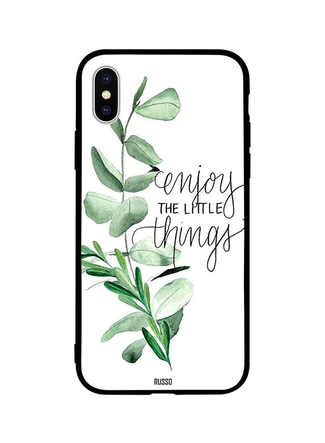 CIELITO Skin Case Cover -for Apple iPhone X Enjoy The Little Things Enjoy The Little Things