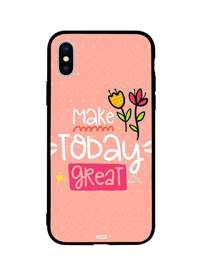 CIELITO Skin Case Cover -for Apple iPhone X Make Today Great Make Today Great