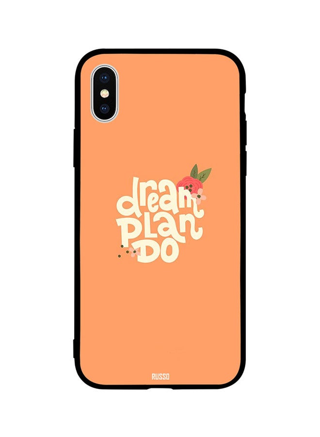CIELITO Skin Case Cover -for Apple iPhone X Dream Plan Do Dream Plan Do