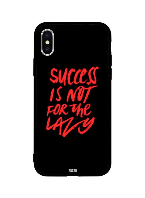 Skin Case Cover -for Apple iPhone X Success is Not -for The Lazy 2 Success is Not For The Lazy 2