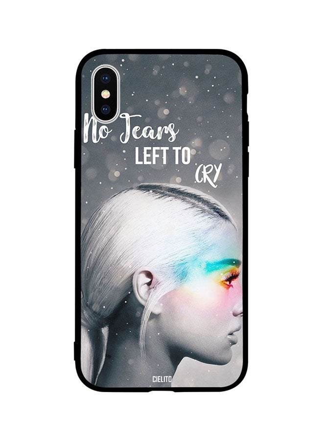 CIELITO Skin Case Cover -for Apple iPhone X No Tears Left to Cry No Tears Left to Cry