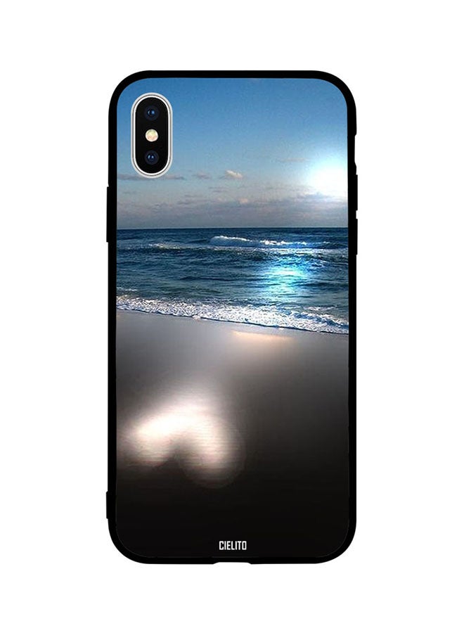 CIELITO Skin Case Cover -for Apple iPhone X Heats Shines on Beach Heats Shines on Beach