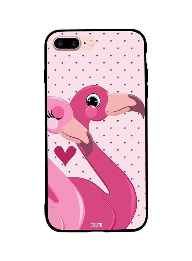 RUSSO Protective Case Cover For Apple iPhone 7 Plus Love Swans