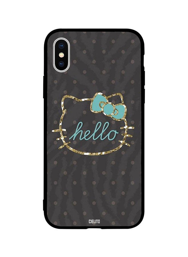 CIELITO Skin Case Cover -for Apple iPhone X Hello Kitty Design Hello Kitty Design