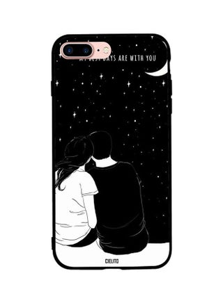 Protective Case Cover For Apple iPhone 7 Plus My Best Days Are With You - v1583748664/N35377041A_1