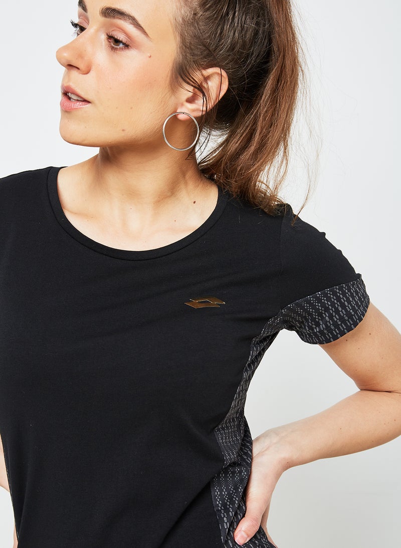 لوتو تيشيرت إندي II stc. أسود - Image 4