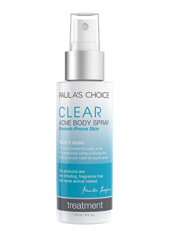 PAULA'S CHOICE - Clear Acne Body Spray 118ml - Image 1