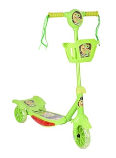 AMLA 3-Wheel Portable High Quality Musical Stylish Padded Handles Kick Scooter, 3+ Years 60x22x70cm  - Image 1