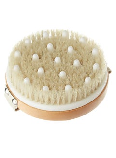 Hydrea London London Detox Body Brush Beige/Brown  - Image 1