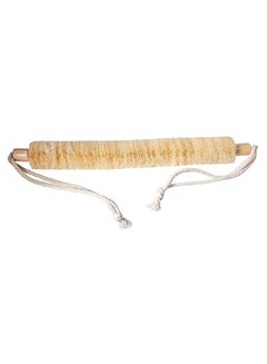 Hydrea London Sisal Exfoliating Back Scratcher Beige 45cm 